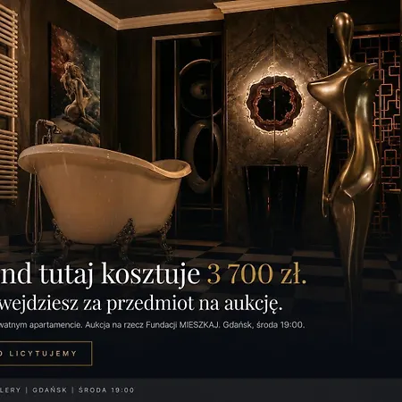 Apartman Premium Art Romance & Spa By Secret Apartament Gdańsk